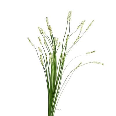 Isolepsis artificiel Herbe a ours H 70 cm crème