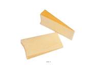 Tranches de Fontina Fromage en lot de 2 Plastique souffl L 160x75 mm