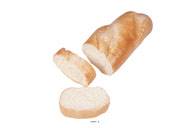 Demi baguette de pain avec tranche en Plastique soufflé L 180x90 mm