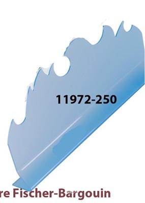 Separateur altuglass Vague bleue L 75 cm H 32 cm
