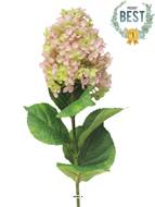 Lilas artificiel en tige, H 85 cm Vert-rose - BEST