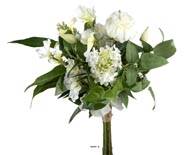 Bouquet de fleurs des champs artificielles crème H48 cm D30 cm Superbe