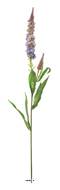 Véronique artificielle, une fleur en tige, H 76 cm Lavande - BEST