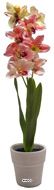 Grande orchidée artificielle en pot H 68 cm  Rose-crème