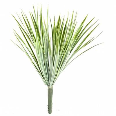 Yucca artificiel en piquet pour extérieur H 35 cm