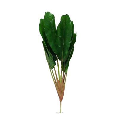 Piquet de 8 feuilles de bananiers artificiel H 55 cm