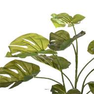 Philodendron artificiel, H 80 cm, D 50 cm en pot