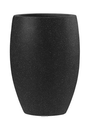 Bac fibres de verre/ composite Teras extérieur Bullet D33 xH47cm Noir