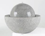 Bac fibres de verre Water A Ext D57xH55cm Gris ciment