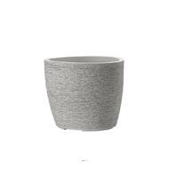 Bac fibres de verre/ composite Ext. bullet bas  60 cm H 50 cm gris