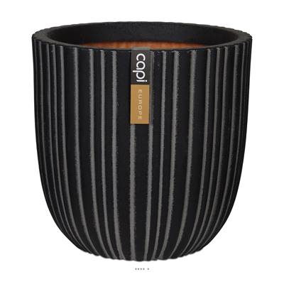 Bac Tube en plastique de qualité supérieure Int/Ext. eggpot 35x34 cm anthracite