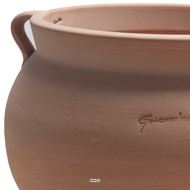 Poterie antique boule avec anses en terre cuite H 22 cm Terre cuite