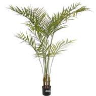 Palmier areca artificiel pour extérieur H 165 cm grandes palmes