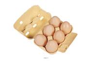 Œufs de poule artificiel en Plastique soufflé L 150x110 mm