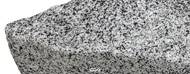Rocher Factice Aspect Granit Noir Moucheté - Cache Prise et Déco Jardin 570 x 210 mm