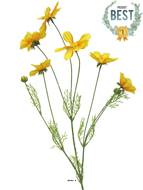 Cosmos artificiel en tige, H 92 cm Jaune - BEST