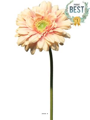 Gerbera artificiel, H 48 cm Rose pâle - BEST