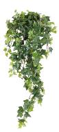 Lierre retombant artificiel en pot, feuillage dense, L 85 cm, D 35 cm