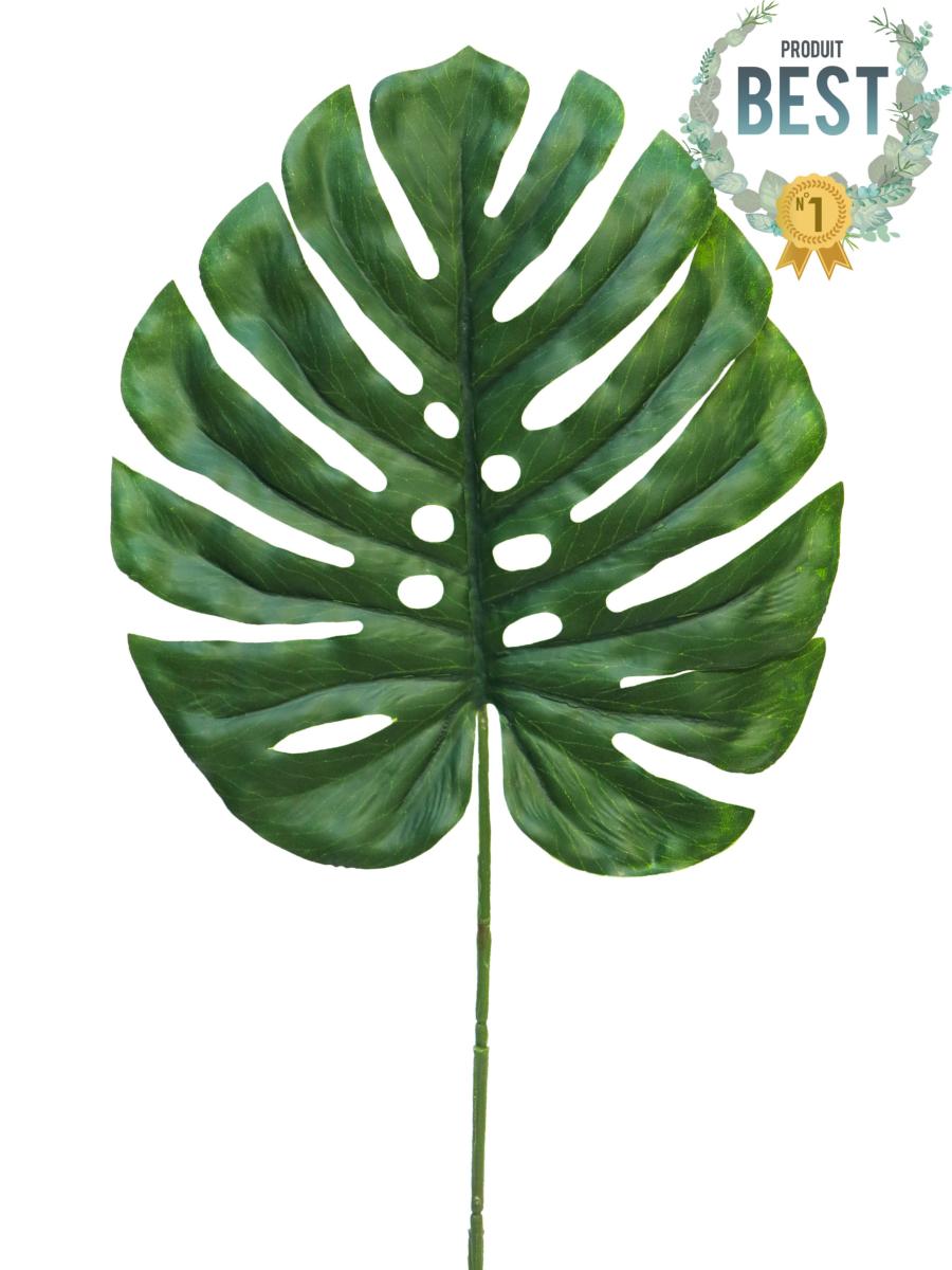 Feuille monstera artificielle H106 cm : Fleurs et plantes artificielles  AUTRES MARQUES maison - botanic®