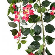 Branche de Bougainvillier artificielle H 80 cm tige armée Rose fushia