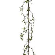 Jasmin Blanc Artificiel en guirlande L 180 cm Superbe