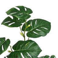 Branche de philodendron artificielles H 70 cm 10 feuilles D 22 cm