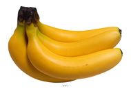 Régime de bananes artificiel 5 fruits H 21 cm