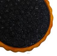 Tarte aux mures artificielle en Plastique soufflé D21 cm