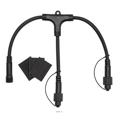 Connecteur Rallonge en T 2 sorties