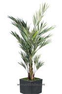 Palmier Kentia artificiel en pot superbe de réalisme H 150 cm Vert