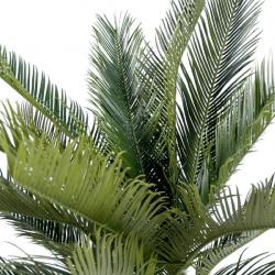 Palmier Artificiel Cycas en pot H 90 cm Vert