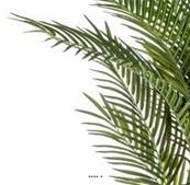 Palmier Areca artificiel en pot H 170 cm Vert