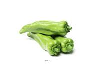 Piment Vert artificiel en lot de 3 en Plastique soufflé L 160x40 mm