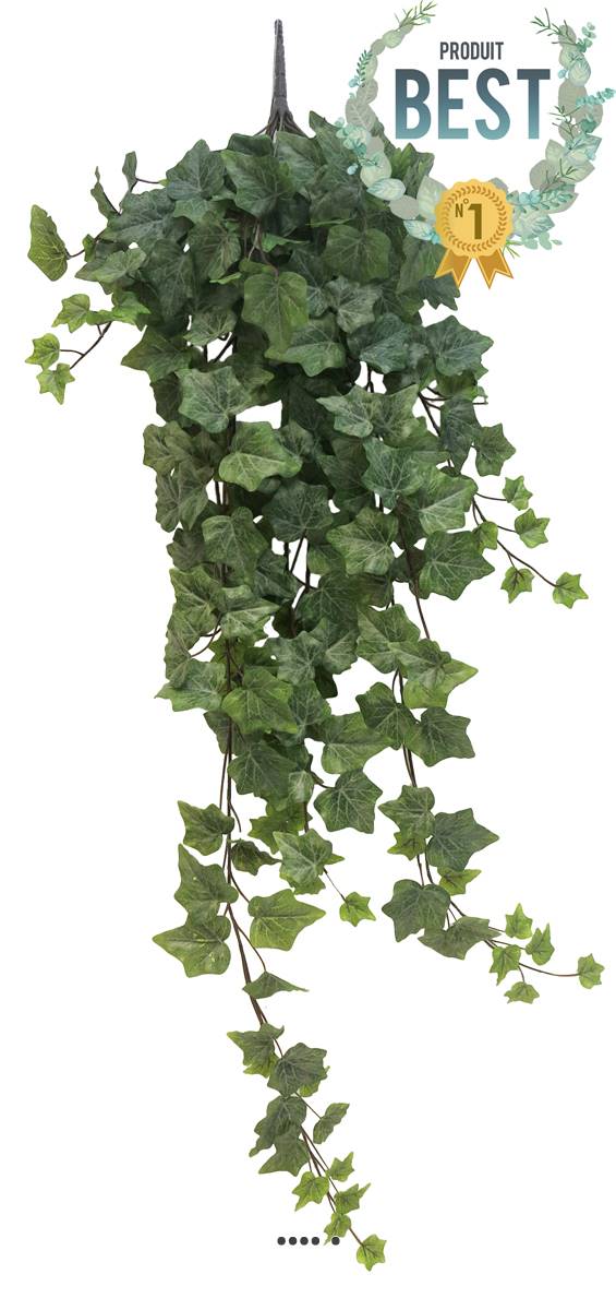 artificielles Lierre artificiel en chute 259 feuilles L 100 cm qualite décorateur