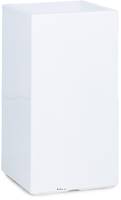 Bac fibres de verre gelcoat 42x42x75 cm Ext. carré haut blanc glossy