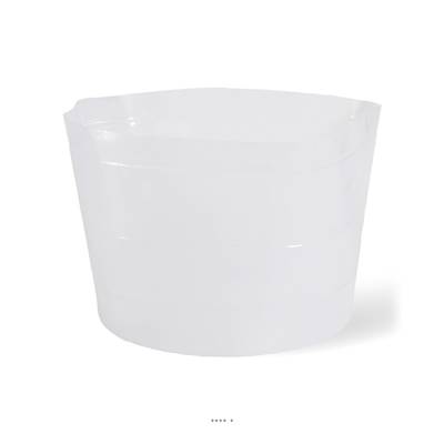 Liner pour plantation facile silicone Ø 70 cm H 45 cm Int. rond transparent