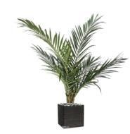 Palmier Kentia artificiel H 140 cm D 130 cm en pot Anti-UV