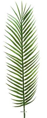 Feuille de palmier Cycas x6 H57cm Plastique ext. D15cm superbe