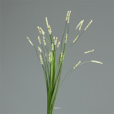 Isolepsis artificiel Herbe a ours H 70 cm Creme