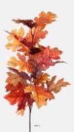 Branche de Chene canadien automnale artificiel H 70 cm