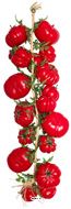 Grappe de 20 Tomates Artificielles en Plastique Soufflé – L 60 cm D 15 cm