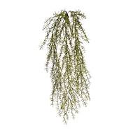 Chute d'asparagus springeri artificiel L 84 cm vert