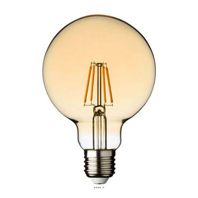 Ampoule de luxe E27 Globe G95 4W 230V 2200°K Dimmable