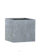 Bac fibres de verre/ composite Ext. cube 57 cm 57 cm H 57 cm ciment