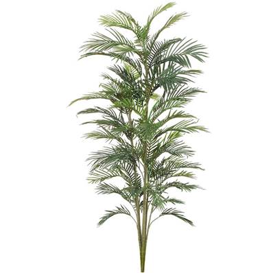 Palmier Areca artificiel H 120 cm 28 feuilles en piquet