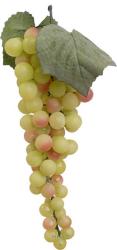 Grappe de raisin artificiel L 28 cm avec feuillage 90 raisins Vert