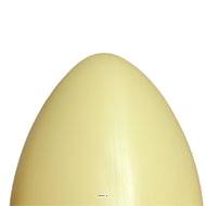 Œuf jaune artificiel en Plastique soufflé H 300x200 mm