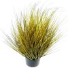 Isolepsis Herbes Graminées artificielles Vert H61 cm en pot très dense