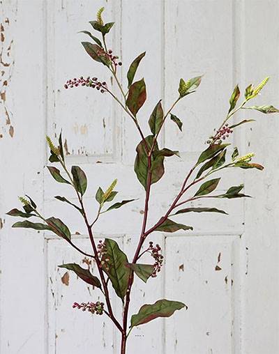Branche de phytolacca artificiel H 150 cm 