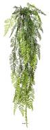 Grande chute de fougère artificielle L 114 cm l 25 cm vert